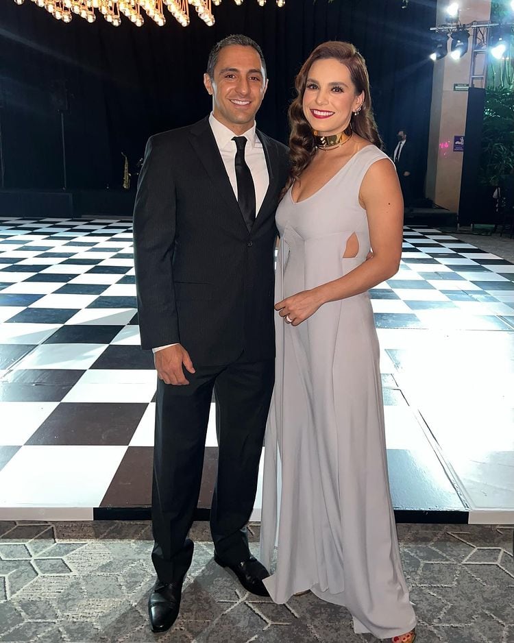 Daniel Pérez y Tania Rincón.