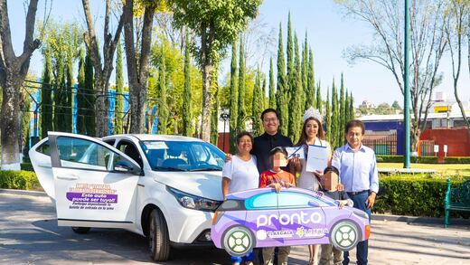 Ganador del sorteo de Tlaxcala, la Feria de las Ferias 2025 recibe automóvil Fiat Argo