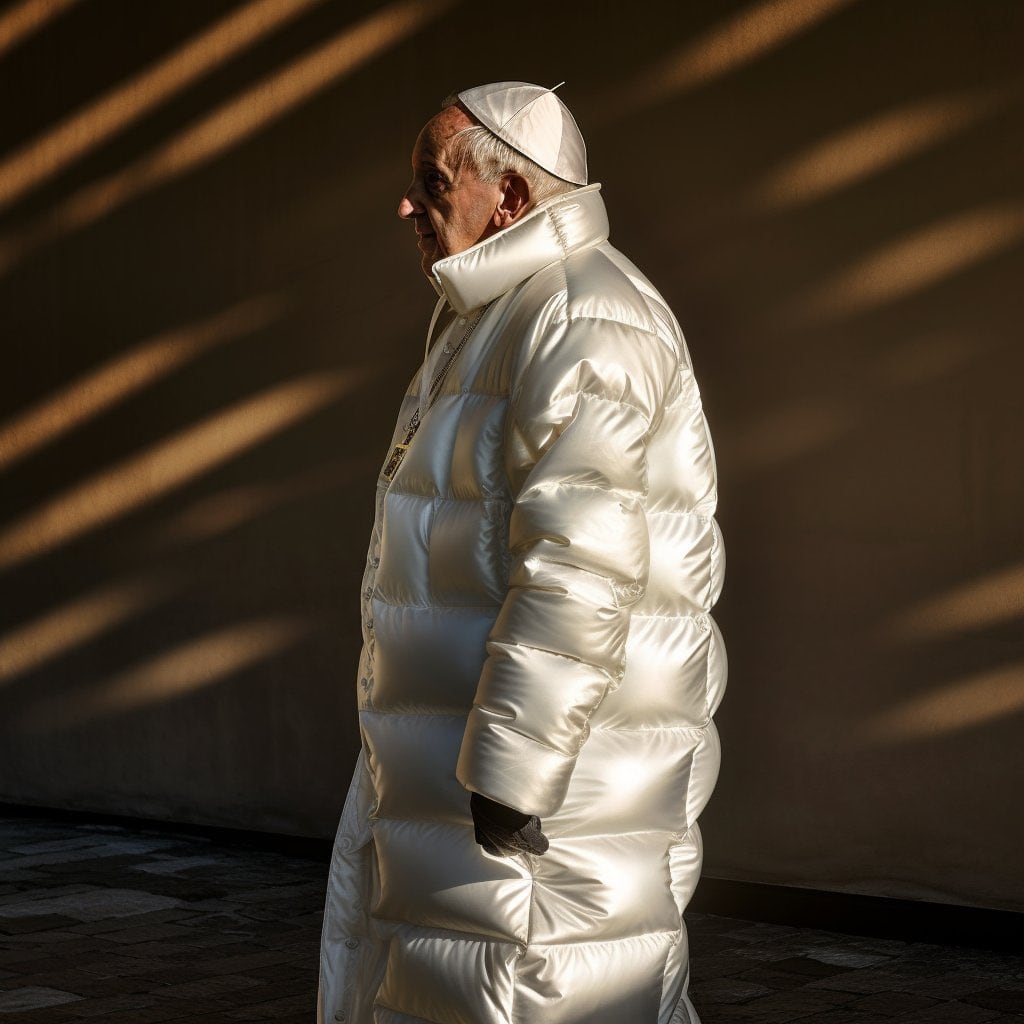 Papa Francisco se viste de Prada
