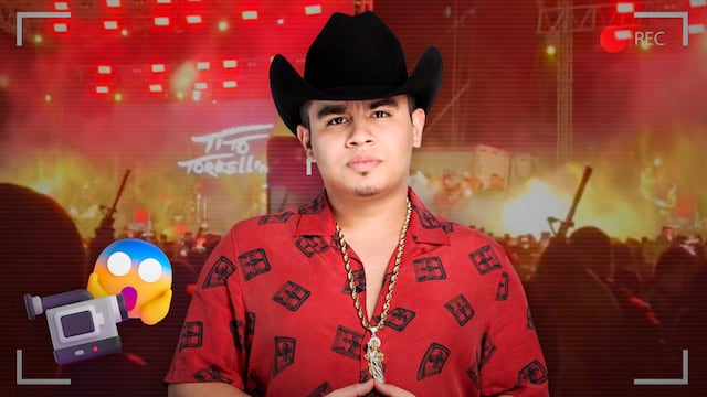 Disparan metralleta en concierto de Tito Torbellino Jr.