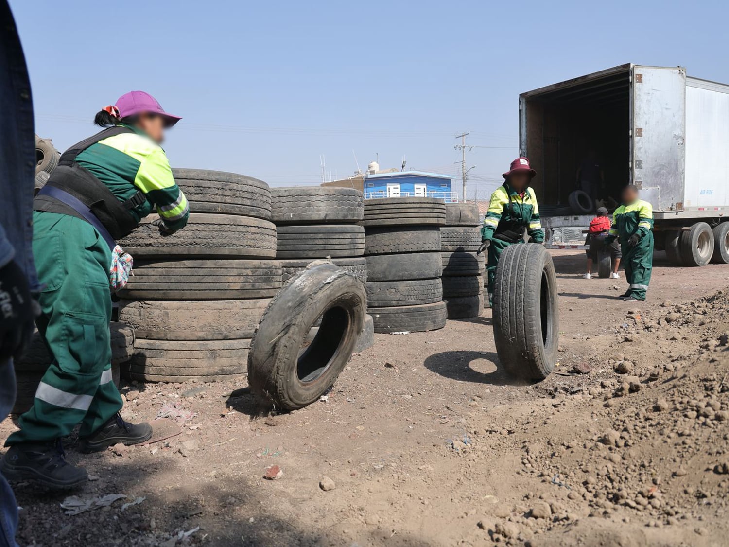 Brigadas ambientales realizando limpieza y reforestación en Edomex, Tlaxcala y Guanajuato