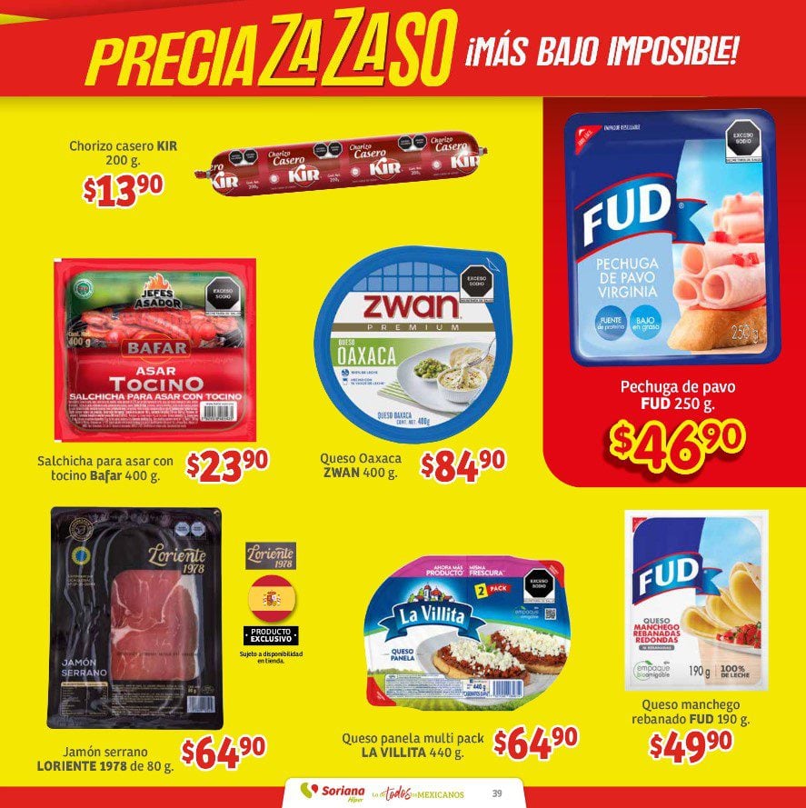 Ofertas Soriana fin de semana hoy al 25 de septiembre 2024