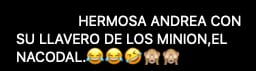 Llaman Minion a Christian Nodal por ser más chaparro que Andrea Meza.