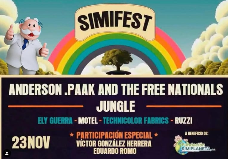 Cartel y Precio de boletos para Simi Fest 2024 en México fueron confirmados