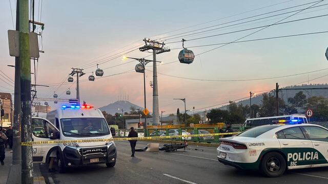 Accidente en Avenida Ticomán