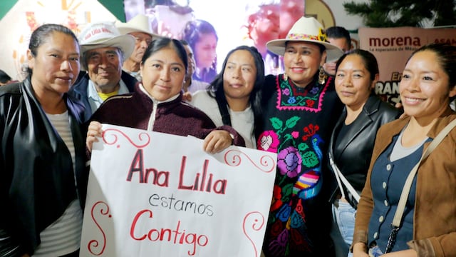 Ana Lilia Rivera fortalece recorridos en Tlaxcala por la defensa de la Transformación