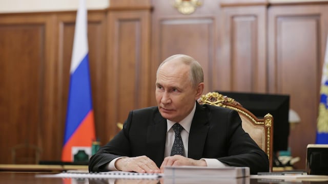 Vladimir Putin, presidente de Rusia
