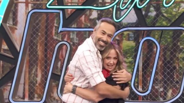 Andrea Legarreta y Carlos Arenas