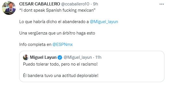 Supuesto insulto a Miguel Layún