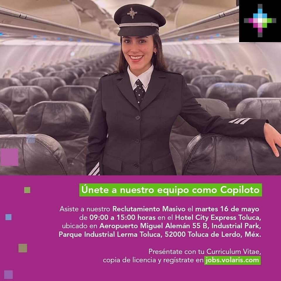 Convocatoria para pilotos de Volaris
