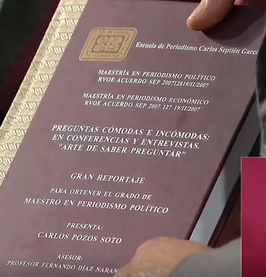 ¿La tesis de Carlos Pozos, Lord Molécula es apócrifa?