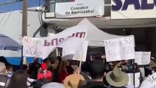 Manifestación en Coacalco, Edomex
