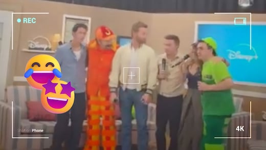 Así fue el encuentro entre Malcolm el de en medio y la Familia P. Luche