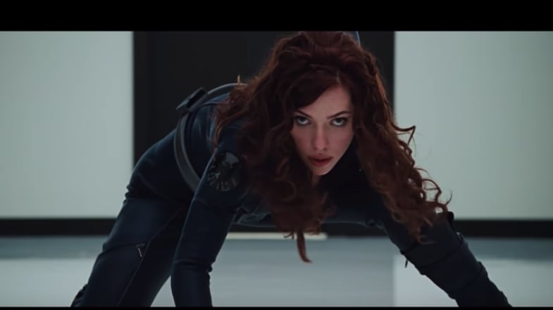 Scarlett Johansson como Black Widow