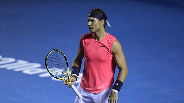 Rafael Nadal en Acapulco