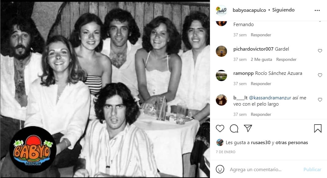 Famosos en el Baby'O Acapulco