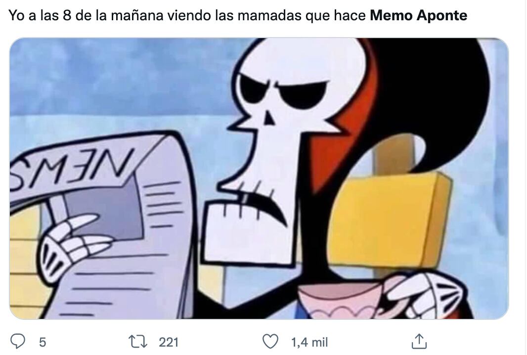 Memes sobre el 'cosplay' de Memo Aponte de "El Juego del Calamar"