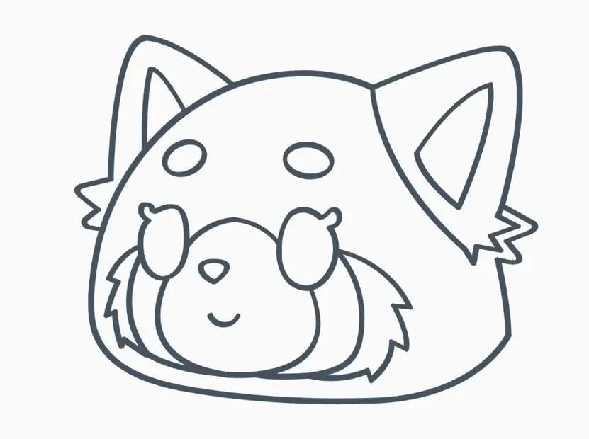 Dibujos de Aggretsuko por su cumpleaños este 6 de noviembre