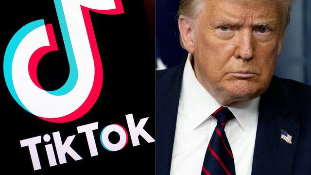 Donald Trump y TikTok