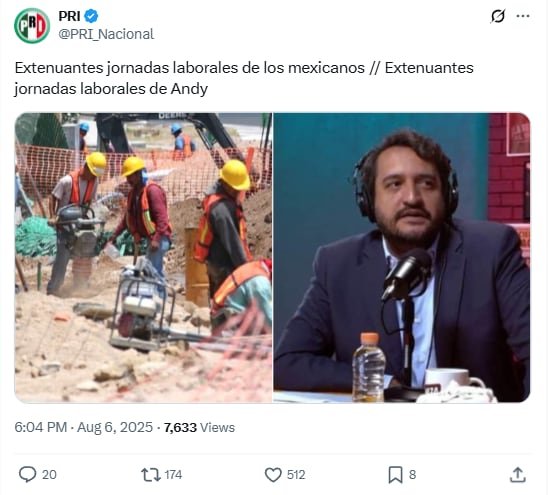 El PRI se burló de Andrés Manuel López Beltrán