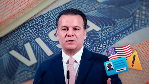 Esteban Villegas revela que su visa de Estados Unidos quedó con alerta amarilla