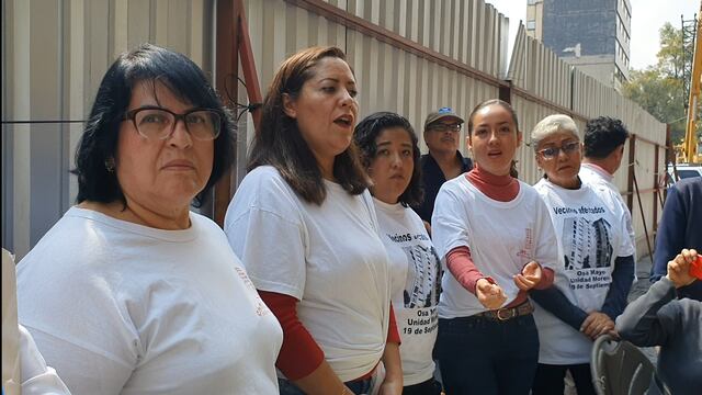 Damnificados del sismo del 19s