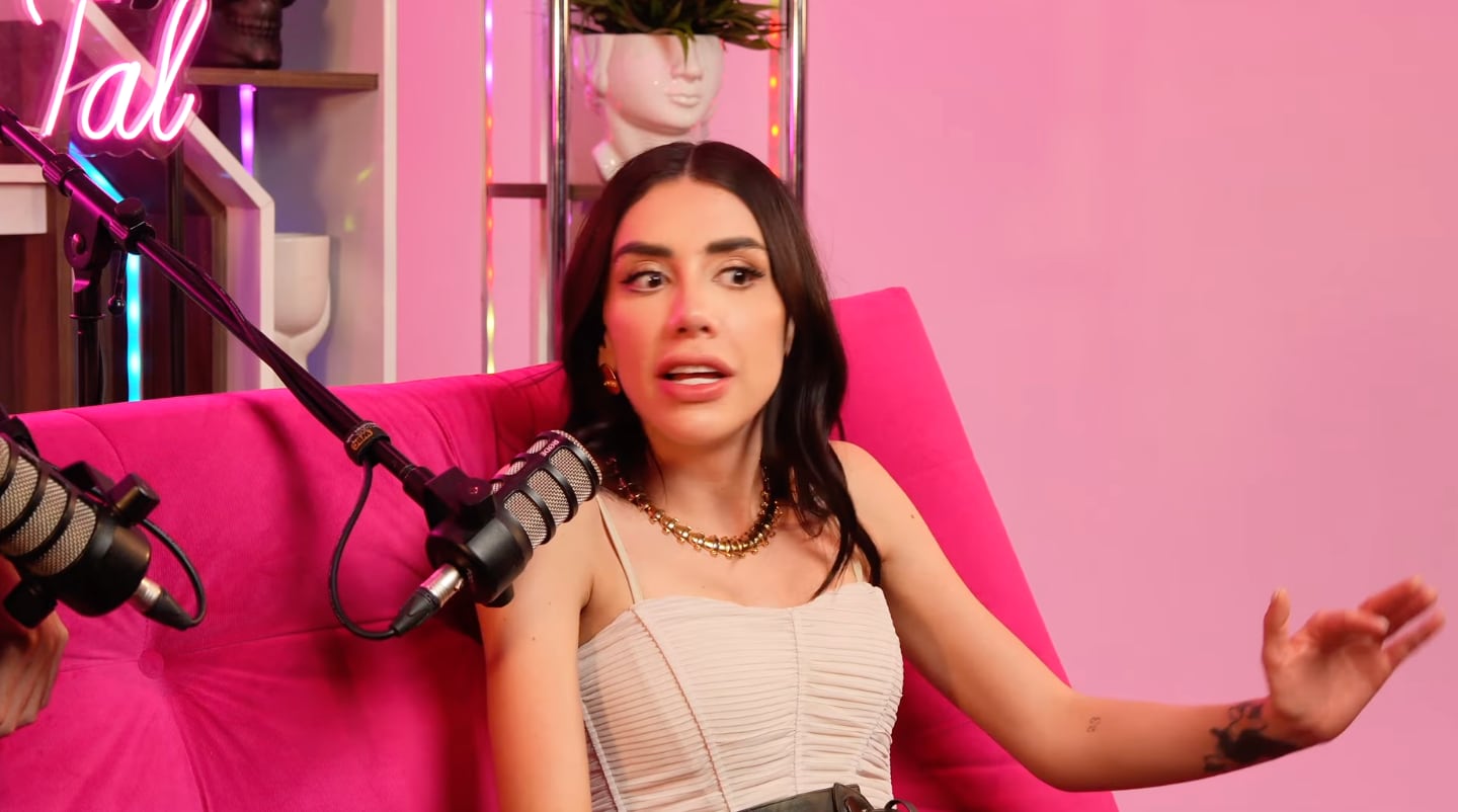 Karime Pindter en Hablemos de Tal en YouTube