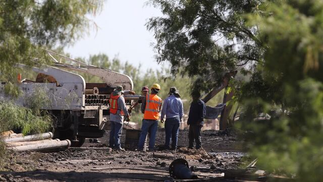 Día 13 del trabajo de rescate de 10 mineros atrapados en Sabinas, Coahuila
