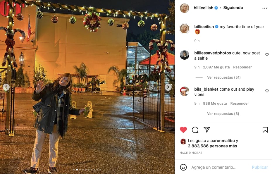 Billie Eilish comparte un paseo junto a su madre
