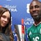 Belinda sorprende al entregar el premio MVP a Julián Quiñones