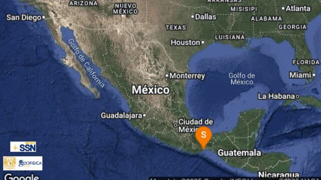 Temblor hoy 15 de septiembre en Oaxaca