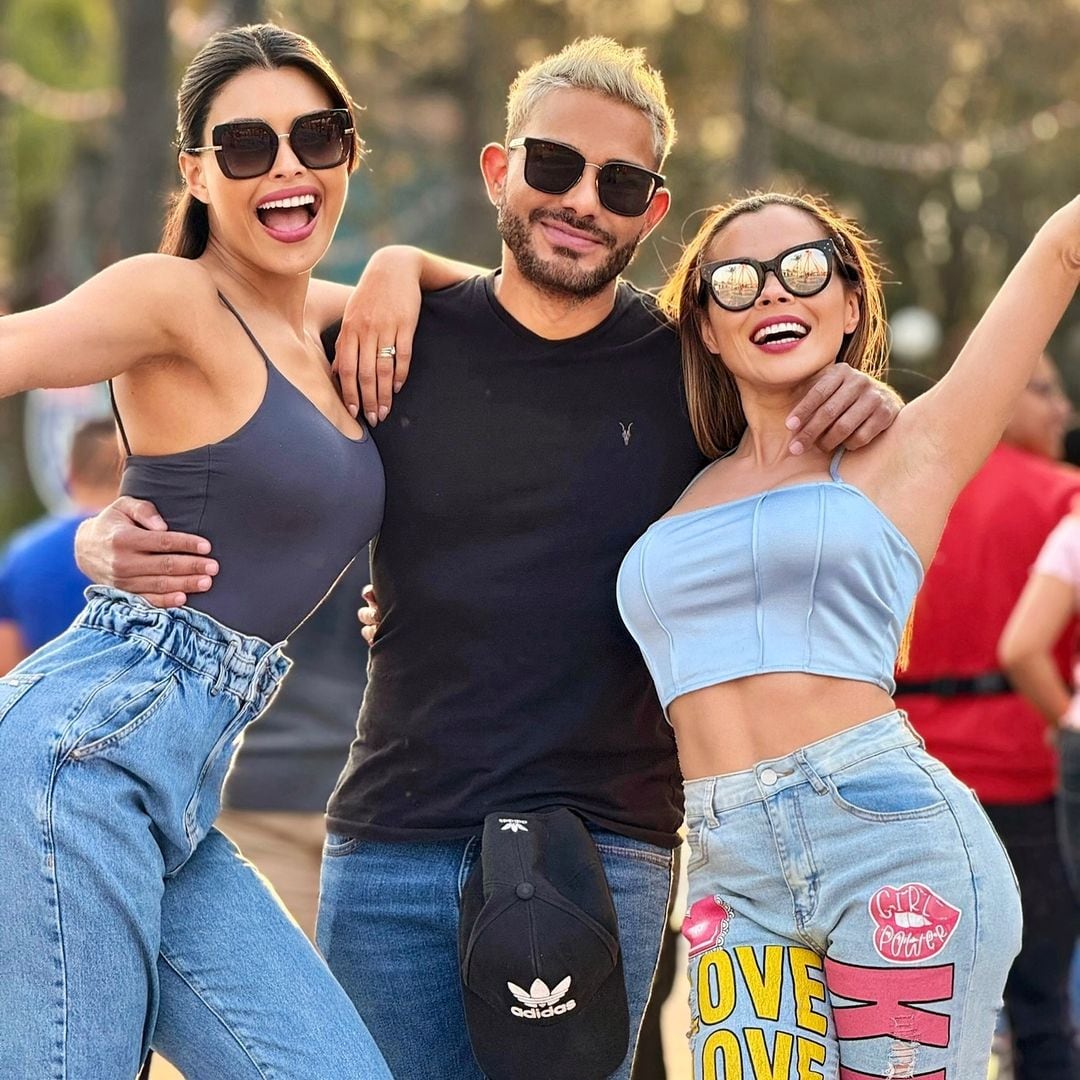 Kristal Silva, Dio Lluberes y Gaby Ramírez.