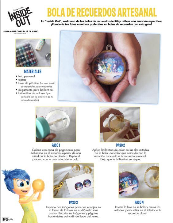 Bola de recuerdos de Intensamente 2