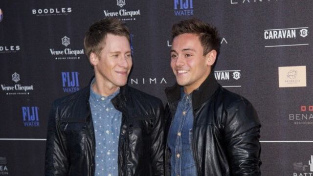Dustin Lance y Tom Daley