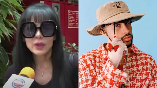 Maribel Guardia y Bad Bunny