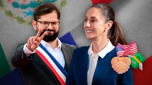 Gabriel Boric y Claudia Sheinbaum tienen llamada tras imposición de aranceles de Estados Unidos