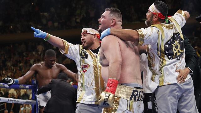 Andu Ruiz Jr destronó a Anthony Joshua el pasado fin de semana