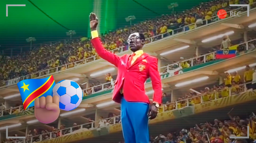 La reacción de Lumumba Vea tras la derrota del Congo: “Nos vemos contra Uzbekistán”