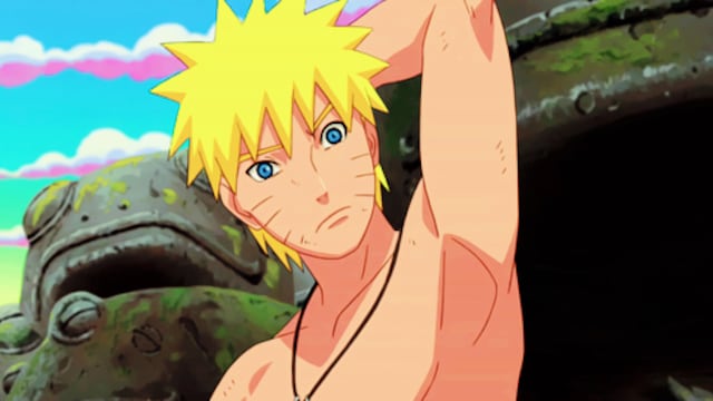 Naruto sin camisa