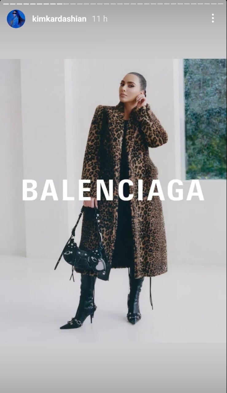 Kim Kardashian es la nueva embajadora de Balenciaga