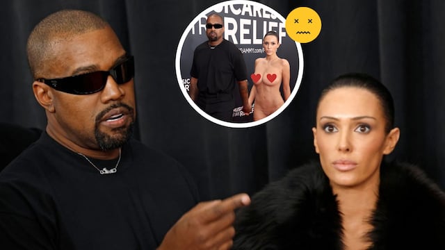 Kanye West llega con Bianca Censori desnuda a los Premios Grammy 2025, pero fueron expulsados.