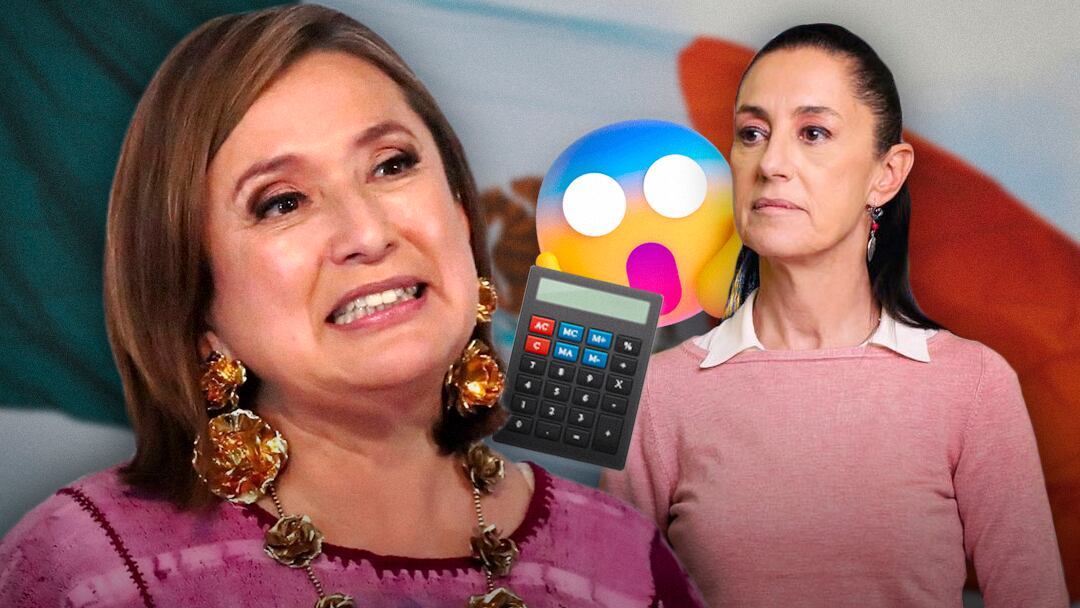 Xóchitl Gálvez y Claudia Sheinbaum