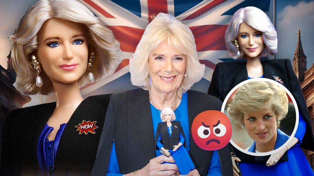 ¿Y Diana de Gales? Funan a Barbie por vender una muñeca de Camilla Parker