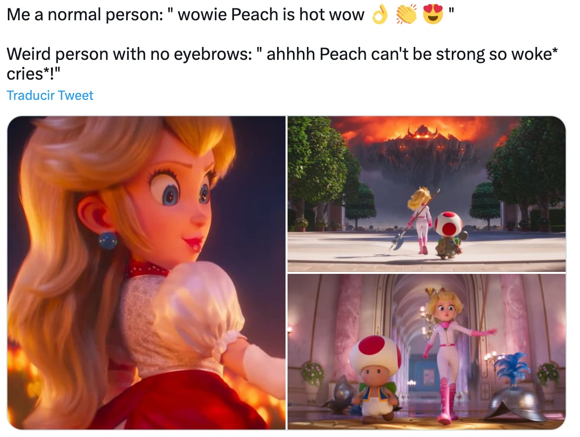 Critican a la Princesa Peach en Super Mario Bros. por su feminismo y usuarios aseguran que siempre ha sido así