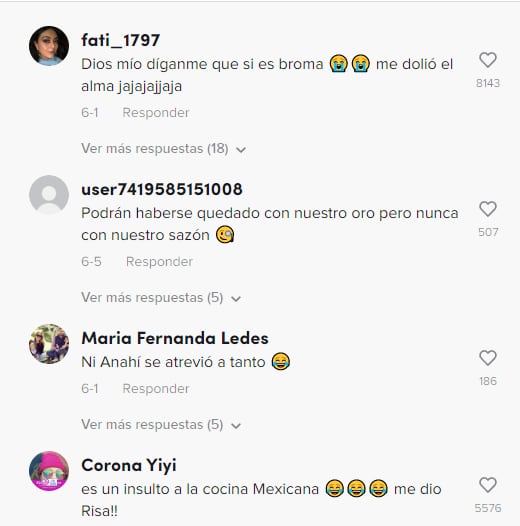 Reacción a que mujer comparte su receta de chilaquiles "a la española" en TikTok