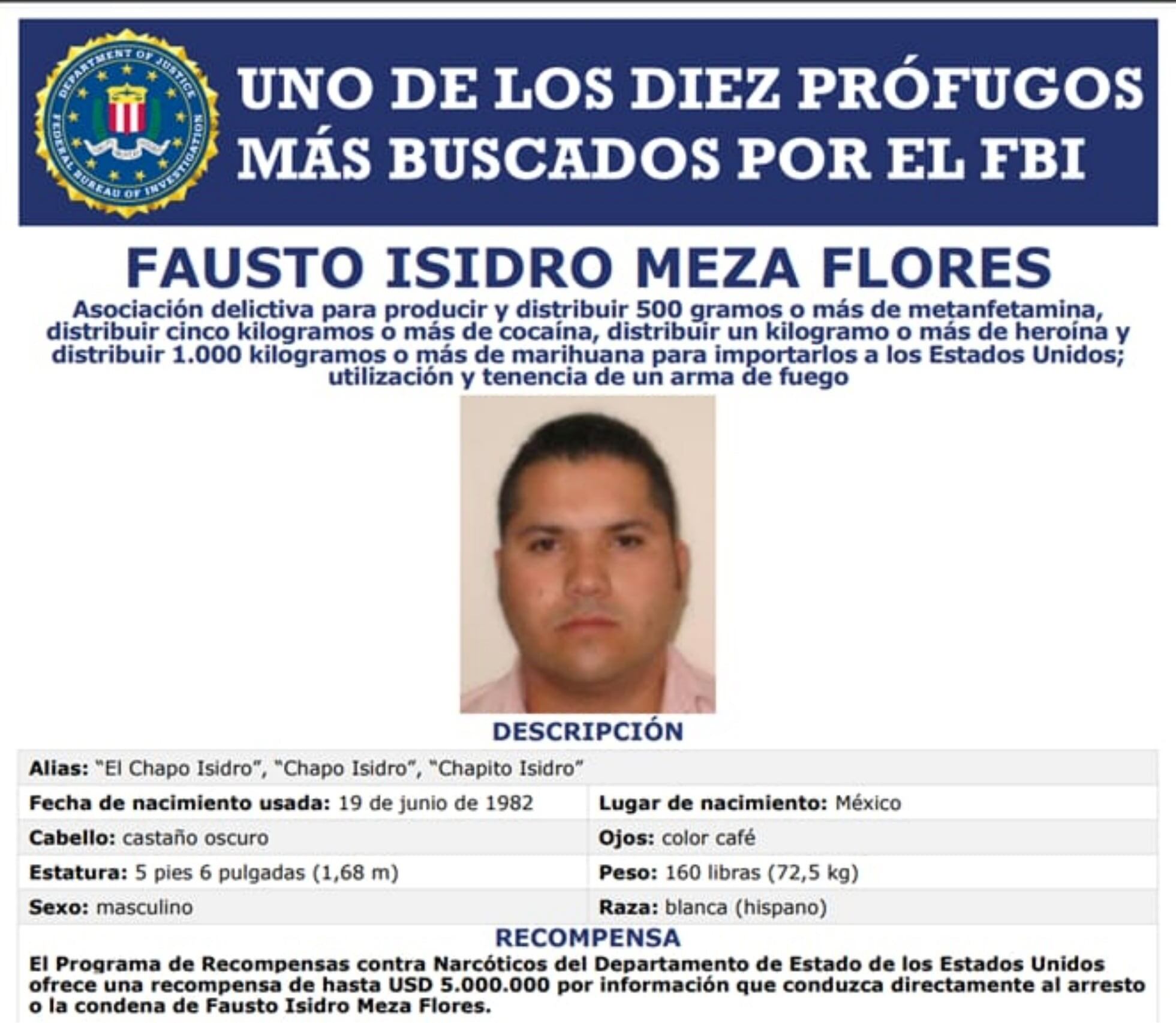 ¿Quién es el Chapo Isidro?
