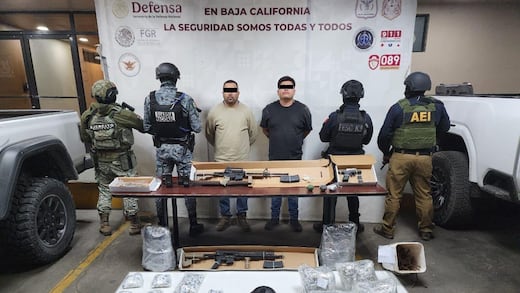 Detienen en Mexicali a “La Piruja”, presunto operador criminal con armas y drogas, objetivo prioritario en Sinaloa