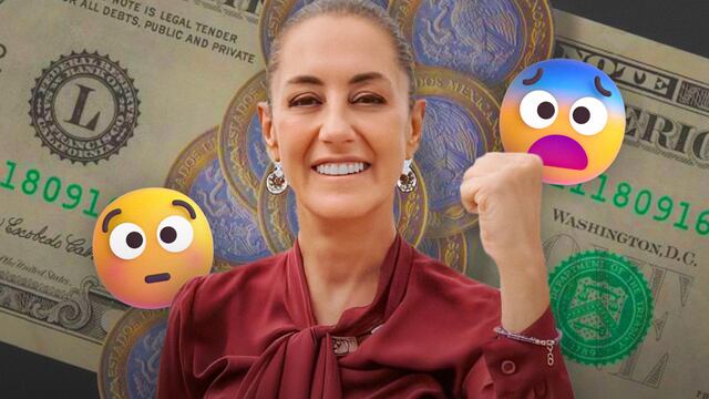 Peso cae luego de triunfo de Claudia Sheinbaum