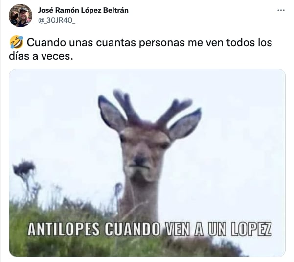 José Ramón López Beltrán comparte meme