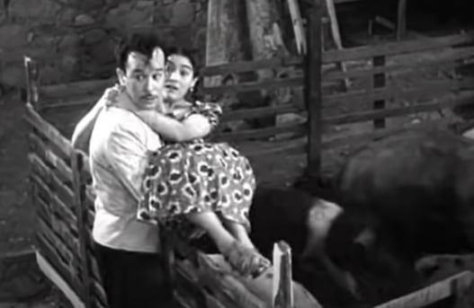 Irma Dorantes y Pedro Infante en ‘No desearás la mujer de tu hijo’